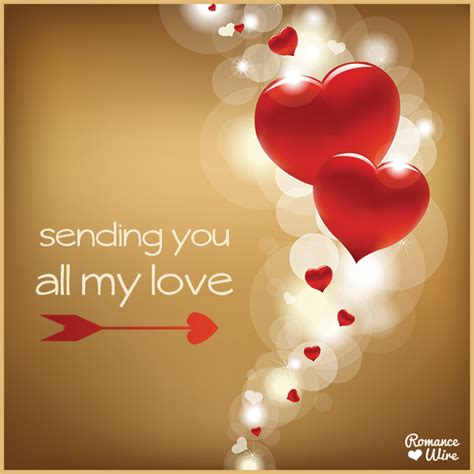 sending     love romance wire ecards