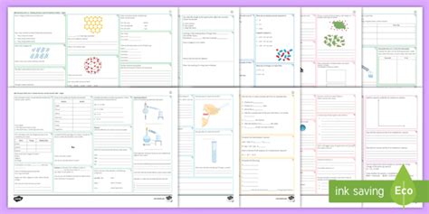 aqa chemistry revision combined higher mat bundle