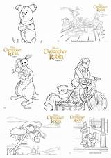 Christopher Robin Coloring Pages Downloads Christopherrobin Disney Ladyandtheblog Wrinkle Time Realms Nutcracker Four Sheets Choose Board sketch template