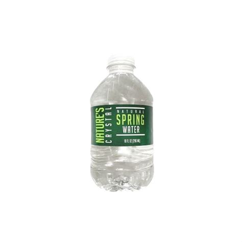 bottled natural spring water ounce water oz pack