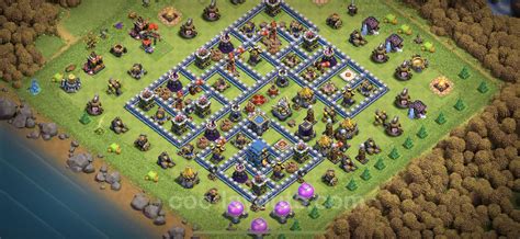 trophy defense base   link anti  clash  clans town hall level  base