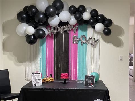 tiktok party ideas diy projects party themes party