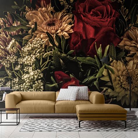 incredible bold floral wallpaper ideas