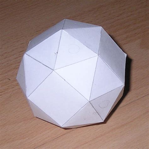 paper snub cube