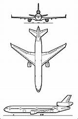 Md Mcdonnell Douglas Passenger Lufthansa Specification sketch template