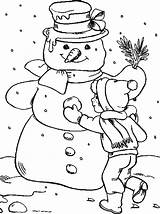 Snowman Coloring Pages Making Christmas Color Colouring Easy Creating Mr Olaf Library Clipart Getcolorings Little Popular sketch template