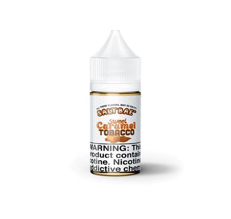 Sweet Caramel Tobacco 30ml E Liquid Salt Bae 50 Online Ecigmafia