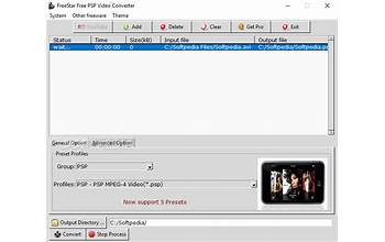 FreeStar 3GP Converter screenshot #0