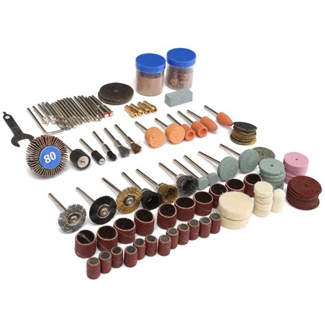 pcs rotary tool accessories bit set polishing kits  dremel sale banggoodcom