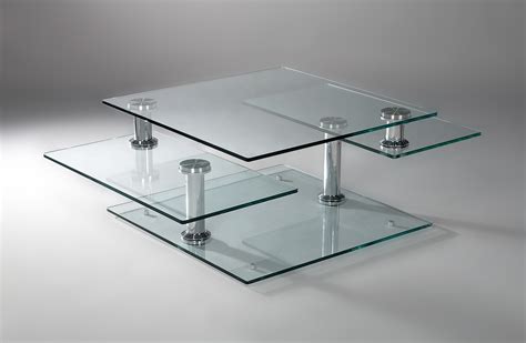 table basse verre modulable design modele moving chateau dax