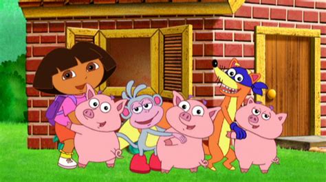 dora  explorer   piggies automasites