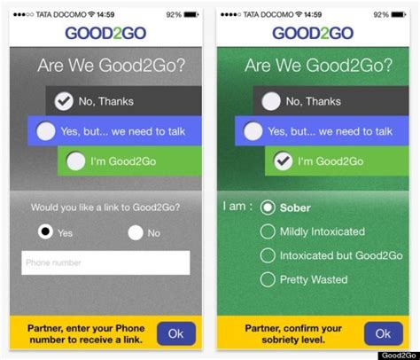 Good2go Is An App For Consenting To Sex Huffpost