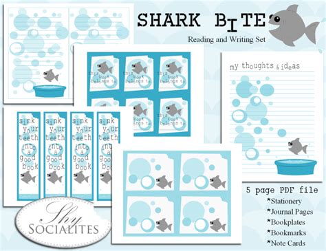 shark set       shy socilaites printable