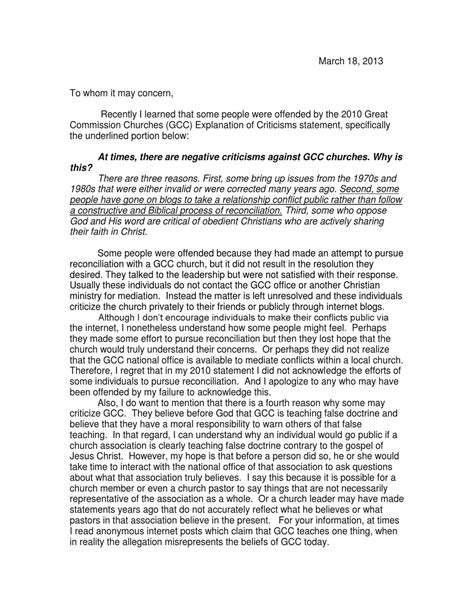 reconciliation letter gcc  aaron wall issuu