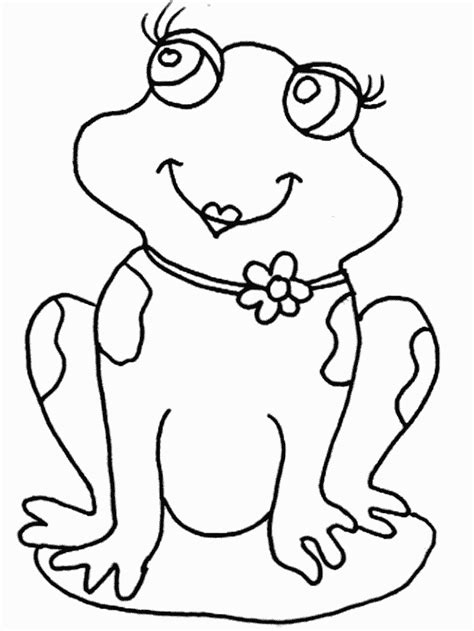 coloring pages  kids frog coloring pages