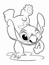 Stitch Coloring Pages Printable Color Kids Recommended sketch template