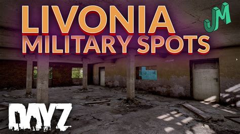 livonia military loot spots dayz map  coming  ps xbox pc youtube