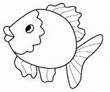 Drawing Fish Coloring Pages Kids Starfish Pdf Colouring Cute Printable Sheets Cartoon Coloringfolder Clipartmag sketch template