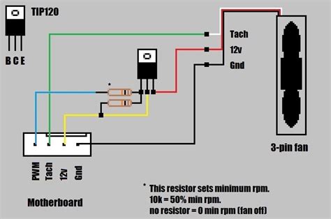 pc fan wiring diagram