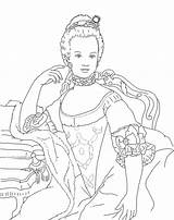 Marie Antoinette Ausmalbilder Malvorlagen Mißfeldt Disegni Digitale Witch Missfeldt sketch template