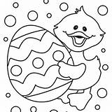 Easter Coloring Pages Duck Printable Getcolorings Color Kids sketch template