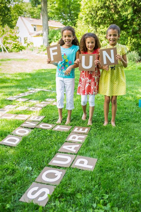 creative outdoor games  kids   throw  epic backyard bash