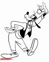 Goofy Disneyclips Greeting Kleurplaten Clubhouse Muizen sketch template