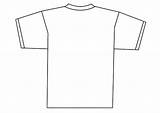 Shirt Back Coloring Shirts Pages Edupics sketch template
