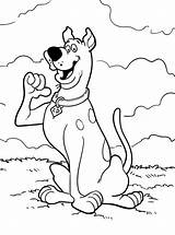 Doo Scooby Sonriendo sketch template