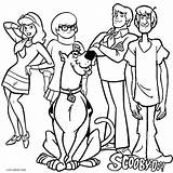 Scooby Doo Coloring Dibujos Gang Gratistodo Cool2bkids Malvorlagen Guardado sketch template