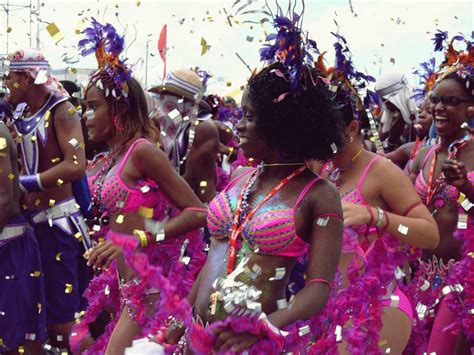 Das Crop Over Festival Karneval Auf Barbados Karibik