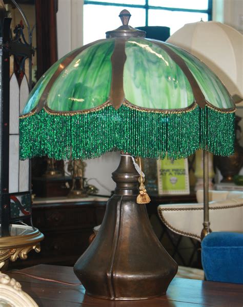 71 Italian Hand Made Glass Bead Lamp Shade Fringe For Sale