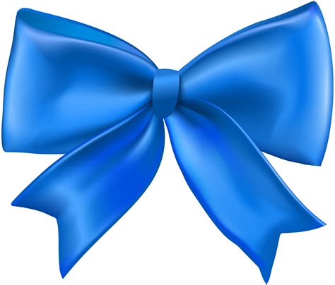 blue bow png  logo image