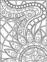 Colouring Zentangle Ausmalen Abstrakt Colorear Colorish Doodle Libro Abstrait Meah Ryu Xyz sketch template