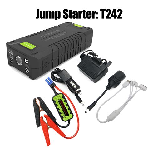 mini portable jump starter car battery booster  gasolinediesel mah china car battery