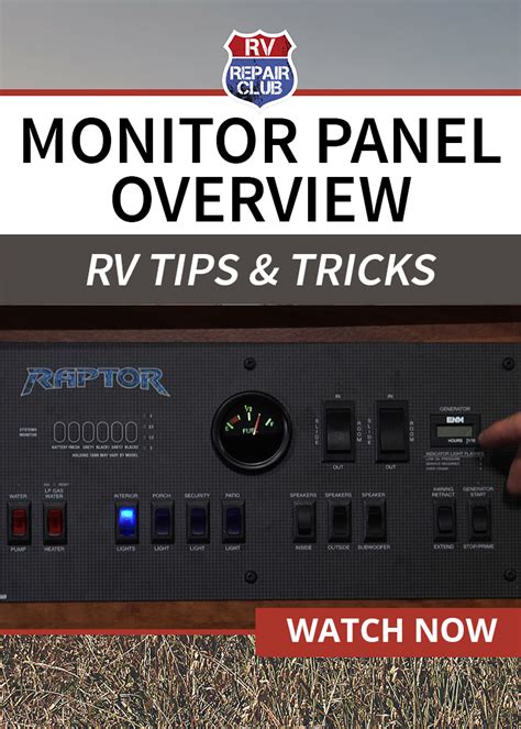 rv monitor panel   information center     systems   rv