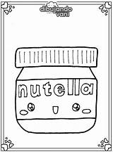 Nutella Comidas Vani Dibujando Ocasión Dibujandoconvani sketch template