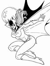 Batgirl Superhero Kolorowanki Dziewczyna Nietoperz Jamiefayx Pobrania Effortfulg Swinging Pobierz Drukuj sketch template