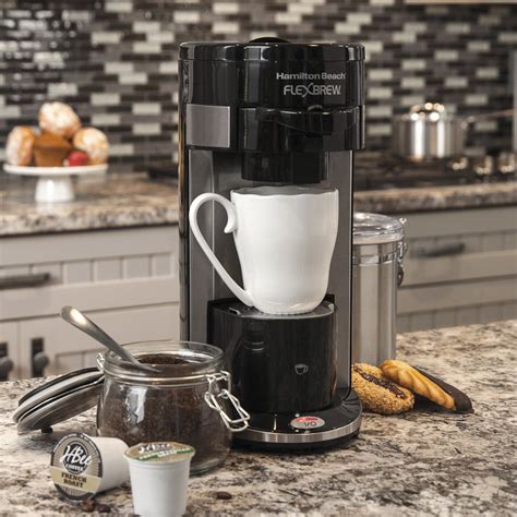 Hamilton Beach Flex Brew Single Serve K Cup Coffee Maker And Reviews
