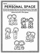 Space Personal Worksheets Social Activities Skills Kids Narrative Coloring Visuals Pages Elementary Printables Prep Choose Board Preview sketch template