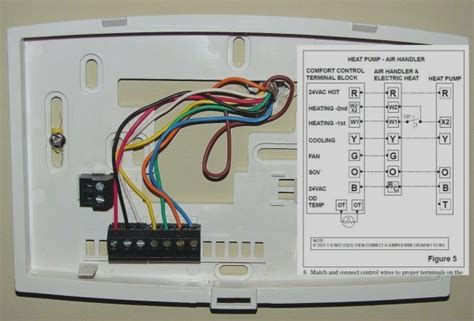 wire thermostat wiring diagram