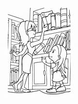 Librarian sketch template