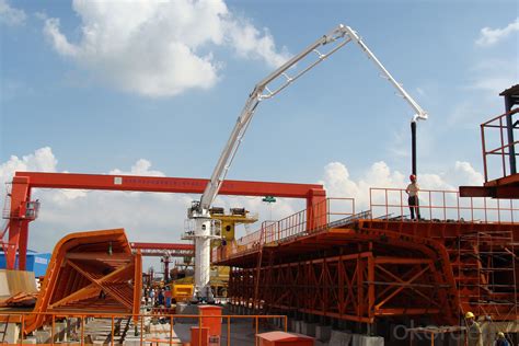 hg stationary concrete placing boom real time quotes  sale prices okordercom