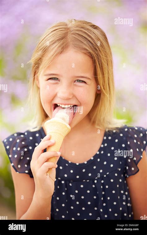 Girl Licking Ice Cream – Telegraph