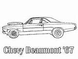 Coloring Pages Cars Bing Hot Chevy Muscle sketch template