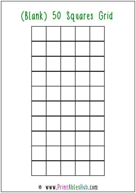 printable blank    squares grid templates