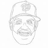 Bryce Coloring Harper Pages Mlb Book Trout Mike Designlooter Washington Drawings 73kb 565px Color Template sketch template