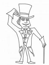 Coloring Chocolate Factory Charlie Pages Wonka Willy Drawing Clipart Library Easy Clip sketch template