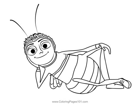 bee   coloring page  kids  bee  printable coloring