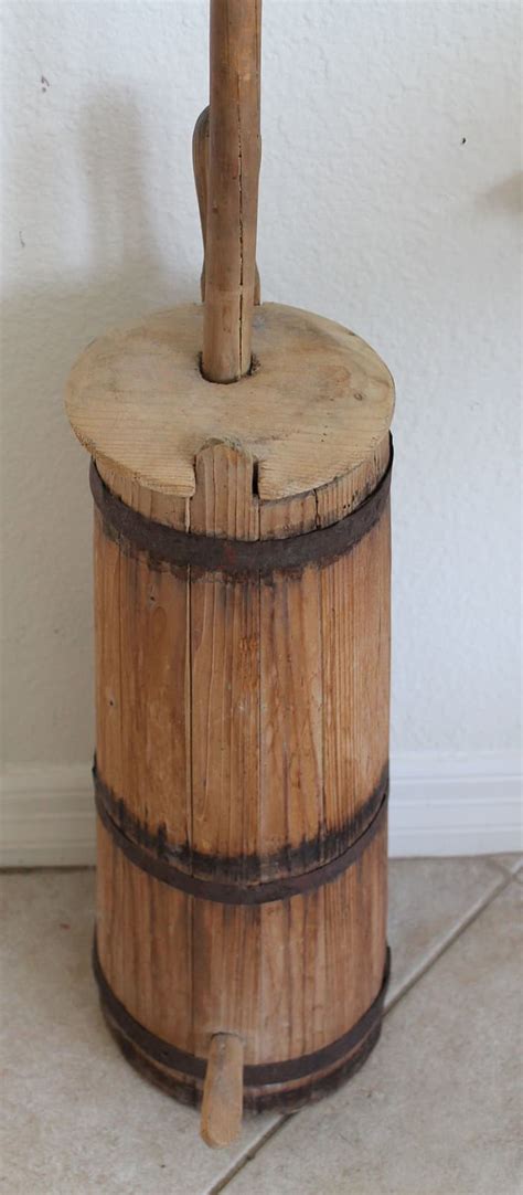 Vintage Butter Churns History Working Reproduction Butter Churns